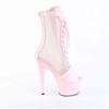 Pleaser - ADORE1048RSNT Platform Boots - Pink Product image